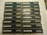 Lot Of 16 Hp 8GB Hynix PC3-14900R DDR3-1866 2RX4 Registered Dimm 712382-071. Fixed Price $369.00.