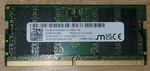 Micron 32GB DDR5 Sodimm 5600MHZ 2RX8 Laptop Ram CL46 Memory MTC16C2085S1SC56BD1. Fixed Price $275.00.
