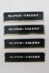 Super Talent W1333UX6G9 DDR3 3X2G Black Heatsink Ram Lot Of 4 Z1999. Fixed Price $29.99.