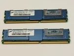 Micron 2GB (2 X 1GB) PC2-5300F DDR2 Ecc Memory Kit MT18HTF12872FDY-667D5D3. Fixed Price $11.99.