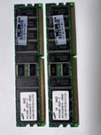 1GB 2X512MB PC2100R DDR-266 Samsung M312L6420DT0-CB0Q0 Hp 261584-041 Ecc Reg Kit. Fixed Price $14.44.