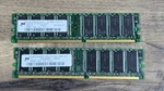 2PCS Micron 256MB MT8VDDT3264AG-335C4 PC2700U-25331-A1 Ddr, 333, CL2.5 Memory. Fixed Price $9.99.