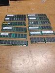 Mixed Lot Of 64MB-256MB Sdram Ddr, PC100, PC133, PC2100 Memory Vintage. Fixed Price $40.00.