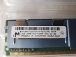 (2) Crucial 2RX8 Ram BP1138P.33 2GB 240-PIN 256MX72 DDR2 PC2-5 200944 Mt. Fixed Price $56.00.