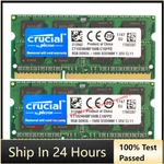 Crucial 16GB 1600 2X 8GB PC3-12800 Laptop Sodimm Memory Ram PC3L DDR3L. Fixed Price $38.95.