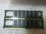 1GB (2X512MB) Kingston KTA-G5400E/1G Apple DDR400 Ecc Memory. Fixed Price $7.00.