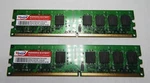 2GB (2X1GB) DDR2-667 Non-ecc 240-PIN PC2-5400 Desktop Memory Ram Vdata. Fixed Price $7.95.