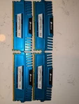 Corsair Vengeance DDR3 4X4 (16 Gb) 1600MHZ 9-9-9-24. Fixed Price $30.00.