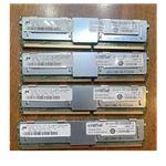 Micron Crucial 4X 2GB DDR2-667 PC2-5300F Ecc Dimm Server Ram 8GB. Fixed Price $15.00.