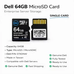 Dell 64GB Microsdxc Card 07XDNW For Poweredge Server Idrac Enterprise. Fixed Price $9.96.