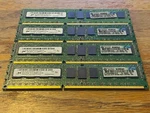 Hp Micron 8GB (4X2GB) 1333MHZ PC3-10600R DDR3 Server Ram 500202-061 501533-001. Fixed Price $9.95.