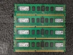 Lot Kingston 8GB 1RX4 PC3L-12800 (DDR3-1600) Ecc Server Memory Ram. Fixed Price $64.73.
