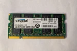 Crucial PC2-6400 Gb So-dimm Mhz DDR2 Sdram CT51264AC800 Tested. Fixed Price $38.00.