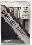 Crucial Ballistix Sport Lt 16GB Kit (2 8GB) DDR4-3000 (BLS2K8G4D30BESBK) *new*. Fixed Price $89.99.