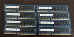 Lot Of 64GB (8X8GB) 2RX8 PC3L-12800R DDR3-1600 Sk Hynix Server Memory Ram. Fixed Price $80.00.