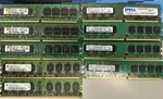 Kingston/samsung Mixed 4GB (4X1GB) PC2-4200U DDR2 Sdram Desktop Memory. Fixed Price $25.00.