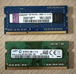 Mixed Brand 8GB, 4GBX2, 1RX8 PC3L-12800S Laptop Memory Ram Oem Samsung &kingston. Fixed Price $13.00.