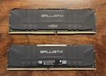 Crucial Ballistix 32 2X16GB BL2K16G30C15U4B BL16G30C15U4B DDR4-3000. Fixed Price $144.00.