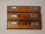 Hp 398708-061 12GB 3X4GB PC2-5300F DDR2 Fully Buffered Ecc Server Ram Memory. Fixed Price $24.99.