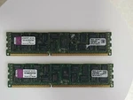 Kingston KVR1066D3D4R7S/4GI 8GB Server Memory (4GB X 2) *used*. Fixed Price $30.00.