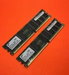 Sun X7603A 1GB Memory Kit (2X 370-6202 512MB PC2100 DDR266 CL2 Dimms) Blade 1500. Fixed Price $15.00.