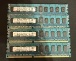 Sk Hynix 16GB (4X4GB) PC3L-10600R DDR3L-1333 Ecc Registered Server Memory Kit. Fixed Price $24.99.