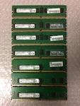 Lot Of 7 Micron (mixed Assortment) 8GB DDR4 Rdimm Server Ram. Fixed Price $100.00.