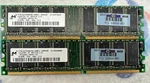 2X Micron MT8VDDT6464AG-40BD1 PC3200U 512MB Dimm Ddr 400 Memory Hp 326668-051. Fixed Price $6.74.
