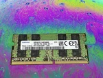 Samsung 16 Gb DDR4 Laptop Ram PC4-3200AA 2RX8 M471A2K43DB1-CWE. Fixed Price $55.00.
