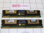 8GB Kit 2X4GB Kingston KTH-XW667LP/8G 240-P Dimm Hp-compaq Server Memory MM-012. Fixed Price $9.68.