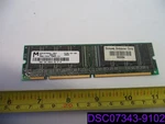 Micron Ram 64MB Dimm PC100-222-620 MT8LSDT864AG-10EV7. Fixed Price $8.00.