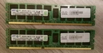 16GB Samsung (2 8) M393B1K70DH0 YH9 PC3L-10600R 2RX4 Ecc Reg Ram 15-13491-01. Fixed Price $22.00.
