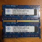 4GB (2GBX2) Nanya NT2GC64B88G0NS-CG PC3-10600S DDR3 1333MHZ Laptop Memory. Fixed Price $8.00.