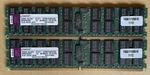 2X Kingston KTM2759K2/8G PC2-5300 DR2 667 4GB Ecc Reg For Server. Fixed Price $24.99.
