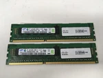 Samsung 8GB-4GBX2 1RX4 PC3L-10600R-09-11-C2-D3 ECC-M393B5270DH0-YH9 (server Ram). Fixed Price $15.00.