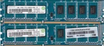 2GB 2X1GB PC3-10600 DDR3-1333 Ramaxel Kit RMR1810EF48E7W-1333 Lenovo 64Y6648. Fixed Price $7.20.