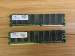 1GB Kit (2 X 512MB) OCZ400512V25 PC3200 400MHZ DDR1 Non-ecc Desktop Memory. Fixed Price $12.00.