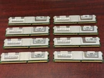 Samsung 8GB (8 X 1GB) PC2-5300F DDR2 667 Ecc Server Memory Kit M395T2953GZ4-CE66. Fixed Price $29.99.