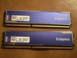 Kingston Hyperx Blu 8GB Kit 4GB DDR3 1333MHZ Ram KHX1333C9D3B1K2. Fixed Price $20.00.