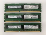 Lot Of Micron 8GB 2RX8 PC3-12800R-11-13-B1 MT18JSF1G72PDZ-1G6E1FG Server Ram. Fixed Price $14.25.