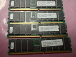 Generic 4GB 1RX4 PC2-3200R-333 (128X4) Ecc Memory (match Set Samsung Chips. Fixed Price $14.00.