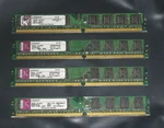 1GB 2GB 4GB 8GB Kingston DDR2 667/800MHZ Dimm POL.240 PC2-5300U/6400U Ram Low. Fixed Price $9.37.