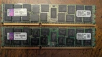 (lot Of 2) Kingston PC-10600 Gb Dimm 1333 Mhz DDR3 Memory (KTD-PE313/8G). Fixed Price $20.00.