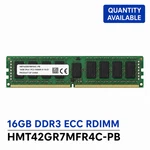 Sk Hynix 16GB DDR3-1600 Ecc Rdimm Ram HMT42GR7MFR4C-PB PC3-12800R. Fixed Price $13.69.