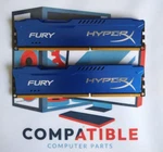 Kingston Kit 2X4 Gb Dimm 1866 Mhz PC3-14900 DDR3 Sdram Memory HX318C10FK2/8. Fixed Price $18.49.