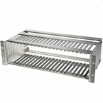 Vector CCA14S/90 Card Cage 3U, 5.25'H X 19"W 12"D, Subrack With Guides. Fixed Price $230.00.