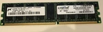 Crucial 512MB Ddr 400 PC3200 CL3 Ecc CT6472Z40B.9T Memory. Fixed Price $19.95.