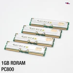 1GB 4X256MB Rdram PC800 Rimm Ecc Samsung MR18R082GBN1-CK8 800-45 Server Top. Fixed Price $68.13.