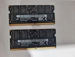 Micron 32GB (2 X 16GB) PC4-19200 (DDR4-2400) Laptop MTA16ATF2G64HZ-2G3 For Apple. Fixed Price $109.95.
