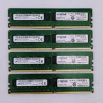 32GB (4X8G) Micron Crucial MTA18ASF1G72PDZ DDR4 2133 Rdimm Server Memory. Fixed Price $149.89.